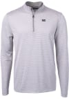 Main image for Cutter and Buck Jackson State Tigers Mens Grey Virtue Eco Pique Big and Tall Qtr Zip