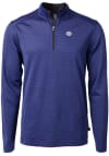 Main image for Cutter and Buck Southern University Jaguars Mens Blue Virtue Eco Pique Big and Tall 1/4 Zip Pull..