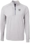 Main image for Cutter and Buck Butler Bulldogs Mens Grey Adapt Eco Knit Long Sleeve 1/4 Zip Pullover