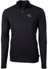 Main image for Cutter and Buck Iowa State Cyclones Mens Black Virtue Long Sleeve 1/4 Zip Pullover