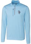 Main image for Cutter and Buck Kansas City Royals Mens Light Blue City Connect Stealth Long Sleeve 1/4 Zip Pull..