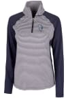 Main image for Cutter and Buck Kansas City Royals Womens Navy Blue City Connect Forge 1/4 Zip Pullover