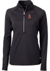 Main image for Cutter and Buck OSU Womens Black Adapt 1/4 Zip Pullover