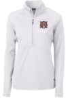 Main image for Cutter and Buck LSU Tigers Womens White 2023 College World Series Champions Adapt Eco 1/4 Zip Pu..