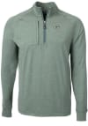 Main image for Cutter and Buck Green Bay Packers Mens Green Adapt Eco Long Sleeve Qtr Zip Pullover