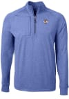 Main image for Cutter and Buck Los Angeles Rams Mens Blue Adapt Eco Long Sleeve 1/4 Zip Pullover
