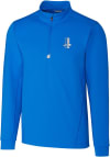 Main image for Cutter and Buck Detroit Lions Mens Blue Traverse Long Sleeve Qtr Zip Pullover