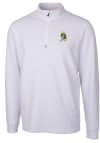 Main image for Cutter and Buck Green Bay Packers Mens White Historic Traverse Long Sleeve 1/4 Zip Pullover