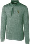 Main image for Cutter and Buck Green Bay Packers Mens Green Historic Stealth Long Sleeve 1/4 Zip Pullover