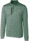 Main image for Cutter and Buck New York Jets Mens Green Stealth Long Sleeve 1/4 Zip Pullover