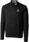 Main image for Cutter and Buck Detroit Lions Mens Black Lakemont Long Sleeve 1/4 Zip Pullover
