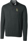 Main image for Cutter and Buck Green Bay Packers Mens Charcoal Historic Lakemont Long Sleeve Qtr Zip Pullover