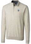 Main image for Cutter and Buck Los Angeles Chargers Mens Oatmeal Lakemont Long Sleeve 1/4 Zip Pullover