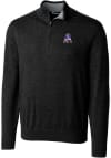Main image for Cutter and Buck New England Patriots Mens Black Lakemont Long Sleeve 1/4 Zip Pullover