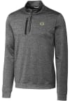 Main image for Cutter and Buck Green Bay Packers Mens Grey Stealth Edition Long Sleeve Qtr Zip Pullover