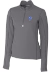 Main image for Cutter and Buck Los Angeles Rams Womens Grey Historic Traverse 1/4 Zip Pullover