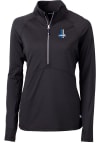 Main image for Cutter and Buck Detroit Lions Womens Black Adapt Eco 1/4 Zip Pullover