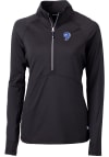 Main image for Cutter and Buck Los Angeles Rams Womens Black Adapt Eco 1/4 Zip Pullover