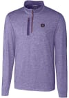 Main image for Cutter and Buck Central Arkansas Bears Mens Purple Stealth Long Sleeve 1/4 Zip Pullover