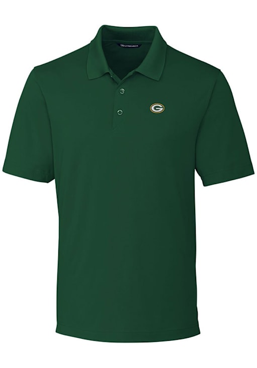 Green Bay Packers Cutter and Buck Green Forge Big and Tall Polo