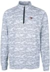 Main image for Cutter and Buck Kansas City Chiefs Mens Charcoal Traverse Big and Tall 1/4 Zip Pullover