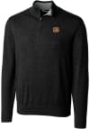 Main image for Cutter and Buck Cincinnati Bengals Mens Black Lakemont Big and Tall Qtr Zip