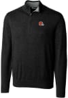 Main image for Cutter and Buck Cleveland Browns Mens Black Lakemont Big and Tall 1/4 Zip Pullover