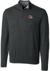 Main image for Cutter and Buck Cleveland Browns Mens Charcoal Lakemont Big and Tall 1/4 Zip Pullover