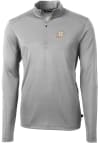 Main image for Cutter and Buck Houston Astros Mens Grey City Connect Virtue Eco Pique Big and Tall 1/4 Zip Pull..
