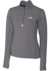 Main image for Cutter and Buck Los Angeles Rams Womens Grey Traverse 1/4 Zip Pullover