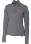 Main image for Cutter and Buck San Francisco 49ers Womens Grey Traverse 1/4 Zip Pullover