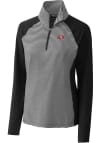 Main image for Cutter and Buck San Francisco 49ers Womens Black Forge 1/4 Zip Pullover