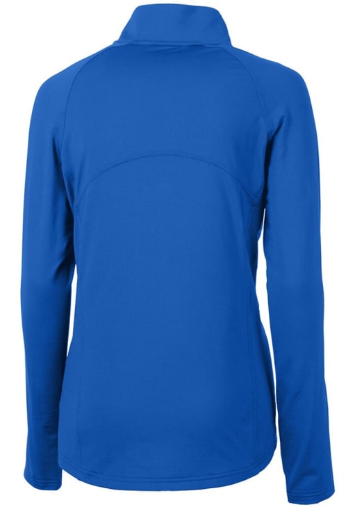Cutter and Buck Indianapolis Colts Womens Blue Adapt Eco Qtr Zip