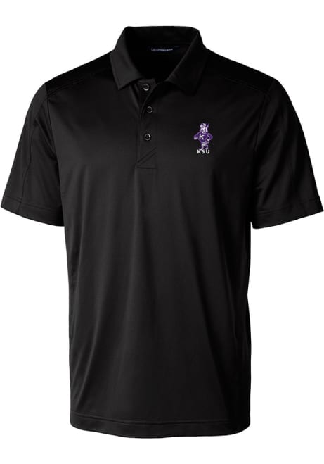 K-State Wildcats Black Cutter and Buck Prospect Vault Big and Tall Polo