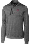 Main image for Cutter and Buck Kansas City Chiefs Mens Grey Stealth Big and Tall 1/4 Zip Pullover