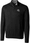 Main image for Cutter and Buck Carolina Panthers Mens Black Lakemont Long Sleeve 1/4 Zip Pullover