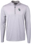 Main image for Cutter and Buck Colorado Rockies Mens Grey City Connect Virtue Eco Pique Big and Tall 1/4 Zip Pu..