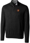 Main image for Cutter and Buck Baltimore Orioles Mens Black Lakemont Long Sleeve 1/4 Zip Pullover