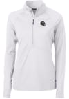 Main image for Cutter and Buck Baltimore Ravens Womens White Helmet Adapt Eco 1/4 Zip Pullover