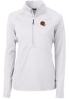Main image for Cutter and Buck Cincinnati Bengals Womens White Adapt Eco 1/4 Zip Pullover