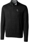 Main image for Cutter and Buck Chicago White Sox Mens Black Lakemont Long Sleeve 1/4 Zip Pullover