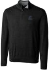 Main image for Cutter and Buck Miami Marlins Mens Black Lakemont Long Sleeve 1/4 Zip Pullover