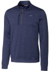 Main image for Cutter and Buck Washington Commanders Mens Navy Blue Stealth Big and Tall 1/4 Zip Pullover