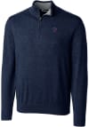 Main image for Cutter and Buck Jacksonville Jaguars Mens Navy Blue Lakemont Big and Tall 1/4 Zip Pullover