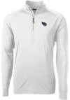 Main image for Cutter and Buck Tennessee Titans Mens White Americana Adapt Eco Knit Long Sleeve 1/4 Zip Pullove..