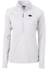 Main image for Cutter and Buck Baltimore Ravens Womens White Adapt Eco 1/4 Zip Pullover