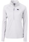 Main image for Cutter and Buck Denver Broncos Womens White Adapt Eco 1/4 Zip Pullover