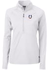 Main image for Cutter and Buck Indianapolis Colts Womens White Adapt Eco 1/4 Zip Pullover