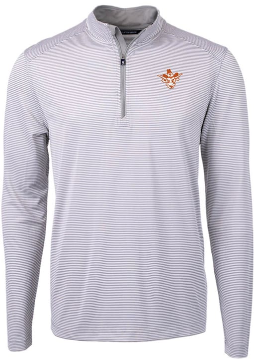 Cutter and Buck Texas Longhorns Mens Vault Virtue Eco Pique Micro