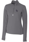Main image for Cutter and Buck Colorado Rockies Womens Grey Traverse 1/4 Zip Pullover